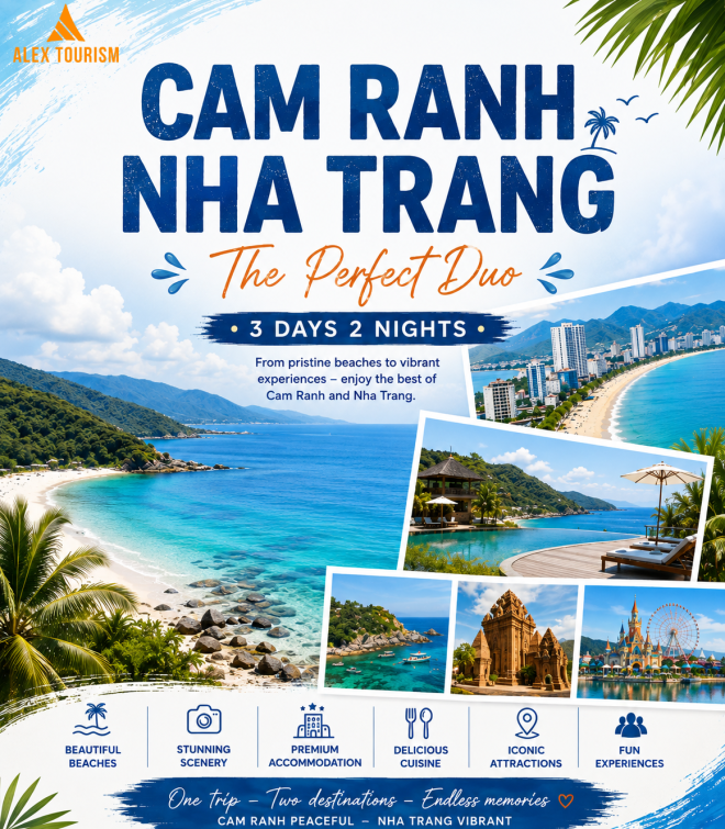 CAM RANH – NHA TRANG | 3 DAYS 2 NIGHTS