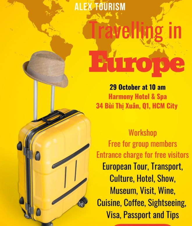 CULTURAL AND TOURISTIC WORKSHOP "TRAVELLING IN EUROPE"