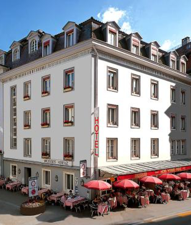 HOTEL WEISSES KREUZ, INTERLAKEN, SWITZERLAND
