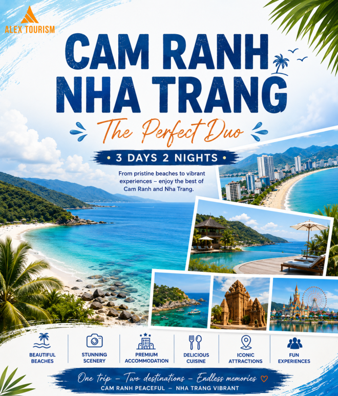 CAM RANH – NHA TRANG | 3 DAYS 2 NIGHTS