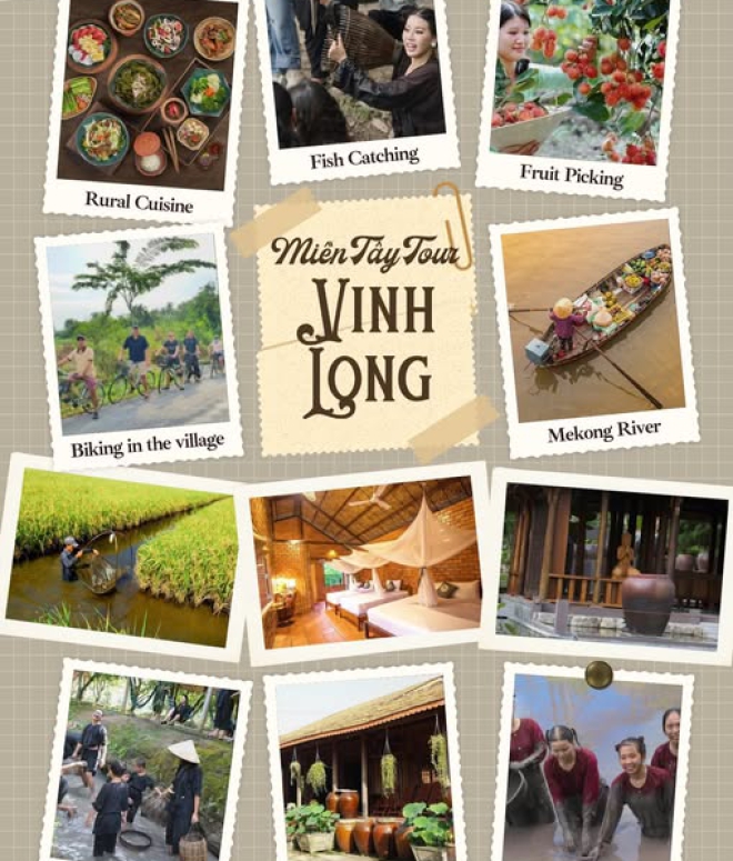 BACK TO THE VINH LONG WATERWAYS  2 DAYS 1 NIGHT